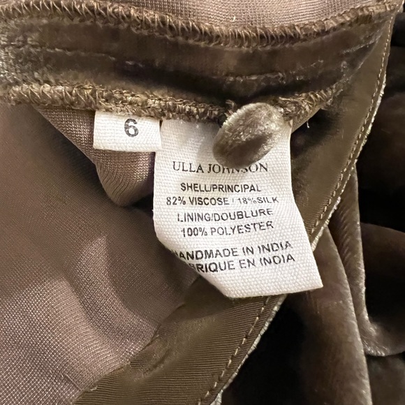 Ulla Johnson | velvet mock neck mulberry top - Picture 3 of 3